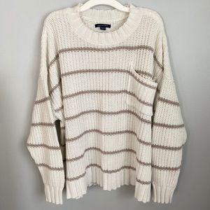 American Eagle Striped Sweater
